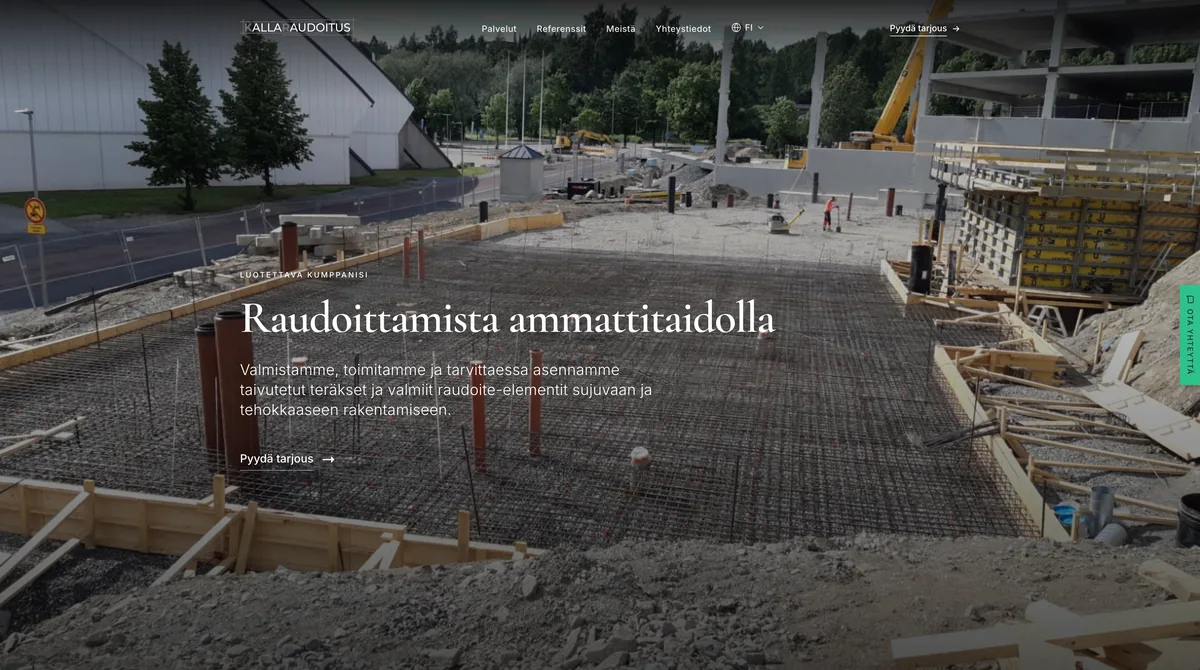 Kallaraudoitus - sivusto